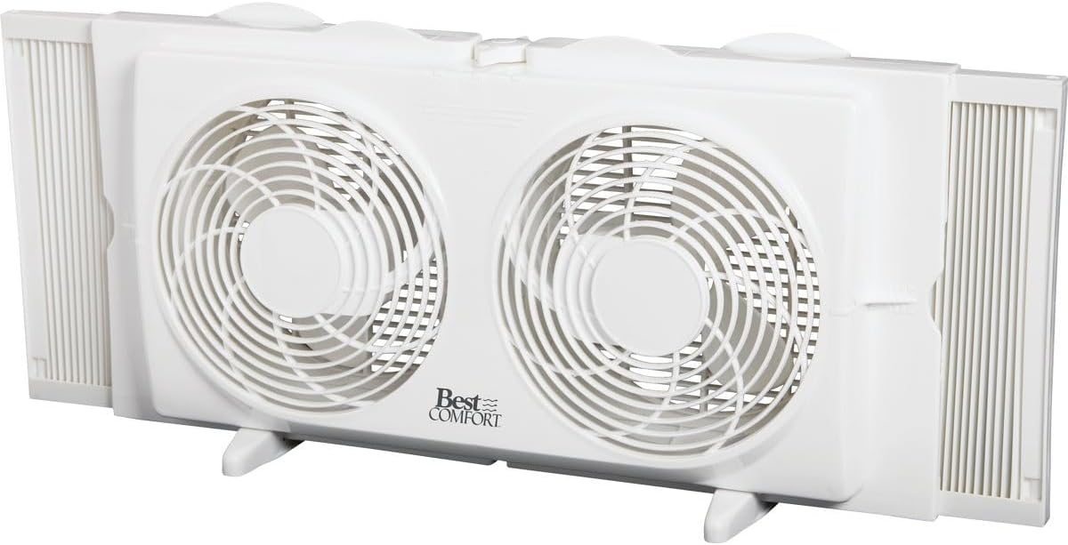Comfort 7 In. Twin Window Fan P405289