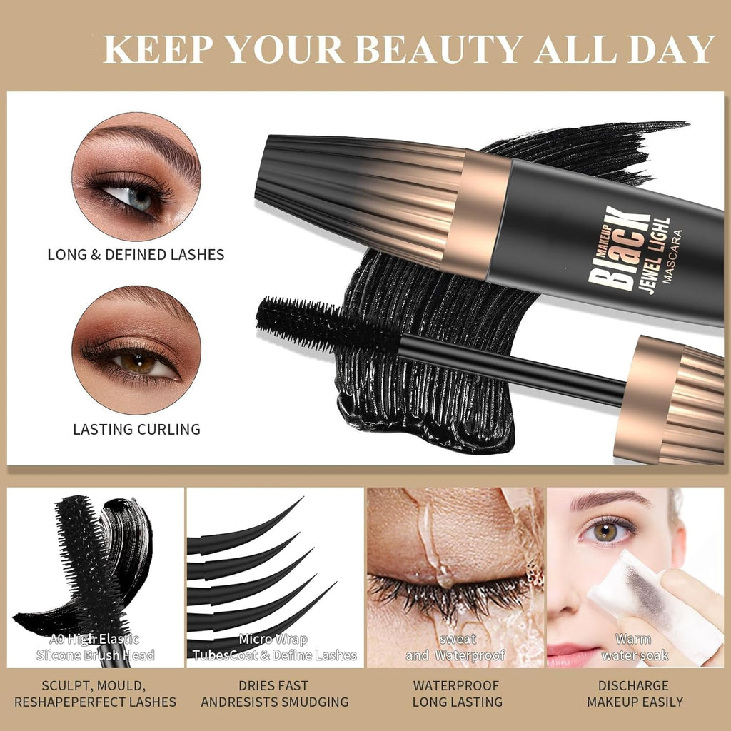 4D Silk Fiber Mascara Waterproof Lengthening E564