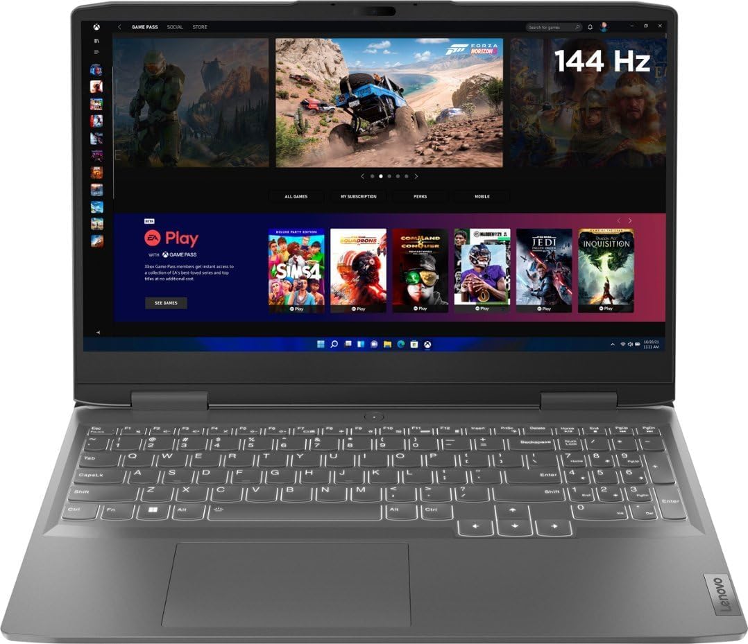 Lenovo LOQ 15.6" Gaming Laptop (FHD), Intel 13th Generation Core i5-13420H, 8-core, 4.6 GHz, 8GB RAM 1TB Storage, NVIDIA GeForce RTX 3050, Backlit KB, Win11, Storm Grey, NoCo Bundle