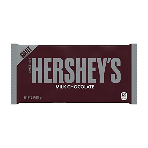 HERSHEY'S Chocolate Candy Bar, Giant (Pack of 12) V367531