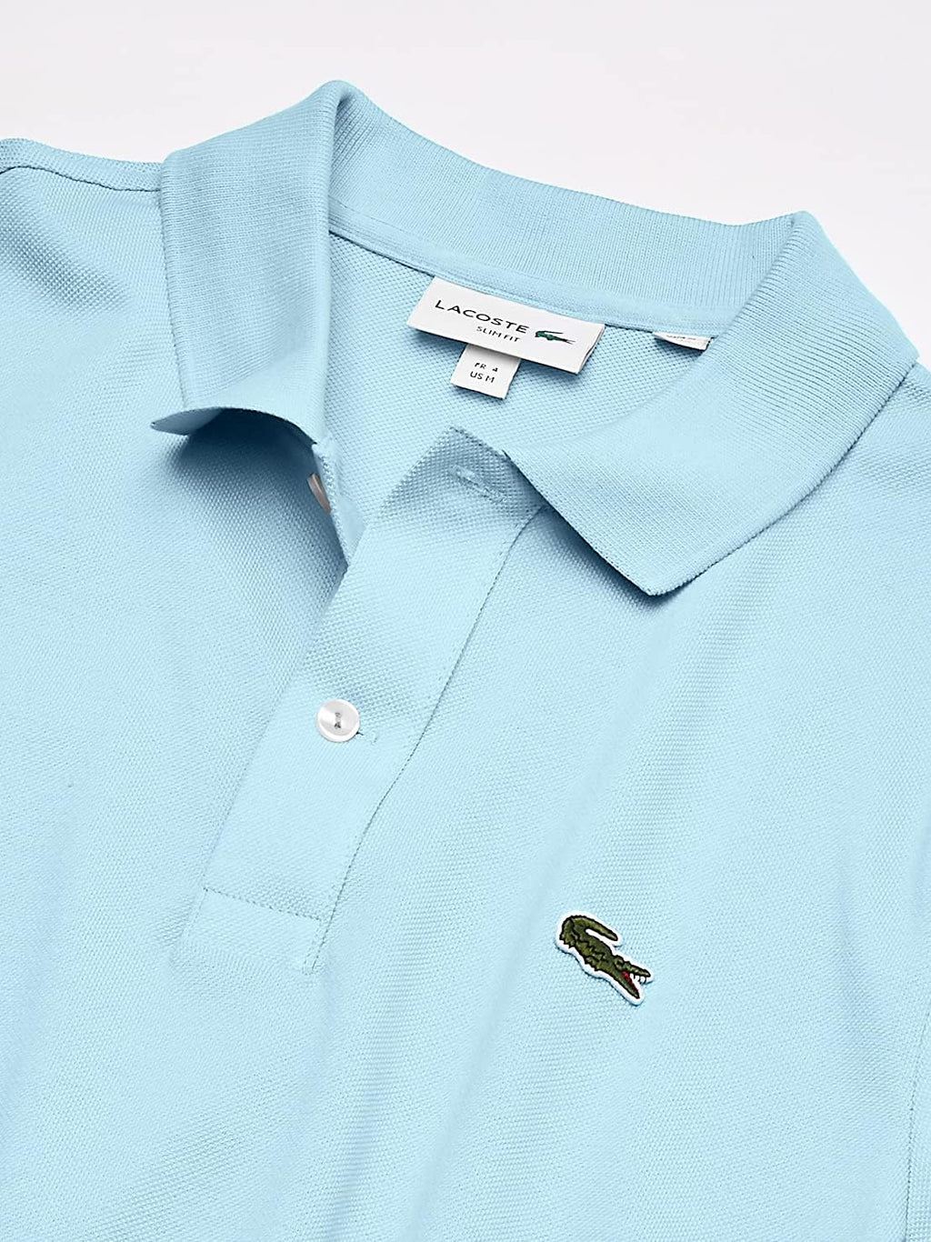 Lacoste Men's Short Sleeve Classic Pique Polo Shirt, Blue, Large D550770