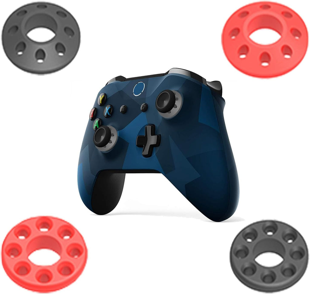 Aim Assist Motion Control Rings Compatible with PS5,PS4, Switch Pro,Xbox Series X/S,Xbox Core,Xbox Elite 2 Core Controller Precision Rings Rubber Accessories