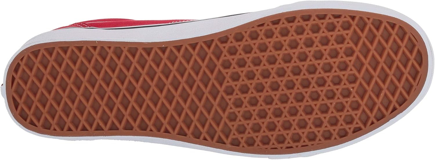 Vans Men's Old Skool Sneaker, Racing Red/True White, Size 9.5 F8347