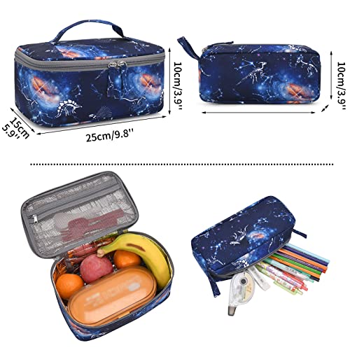 Roptat Boys School Backpack with Lunch Box and Pencil Box S26230