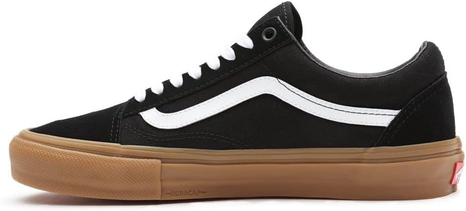 Vans Men's Skate Old Skool Sneaker, Black/Gum, Size 12 Q597559