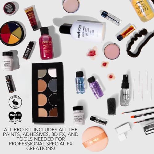 Mehron Makeup Special FX All-Pro Kit for Theatre, Halloween & Cosplay V8466