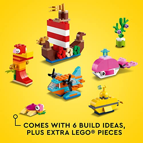 LEGO Classic Creative Ocean Fun 11018 Building Toy Set for Kids Ages 4+ Y180550