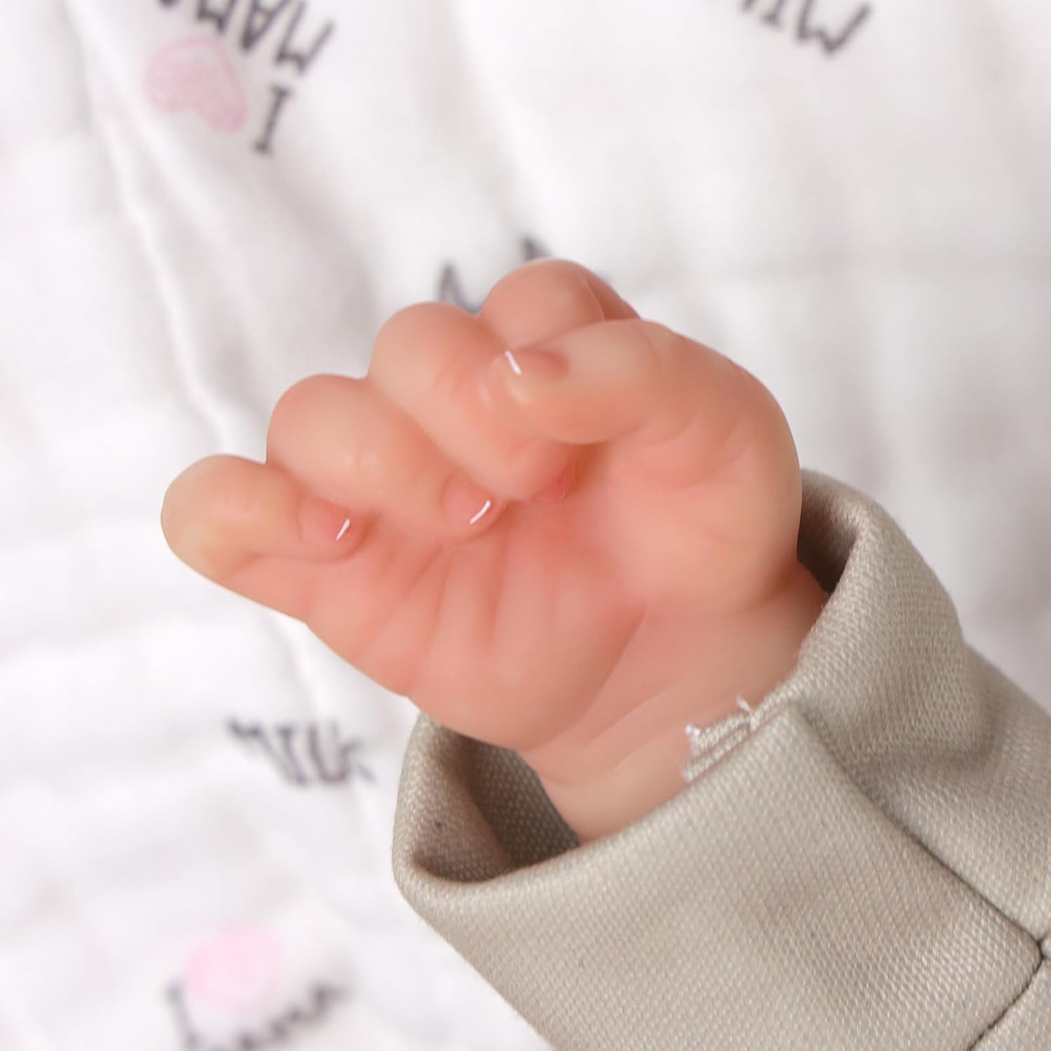 BABESIDE Lifelike Reborn Baby Doll Boy Trey - 17in Soft Body Realistic Newborn V403751