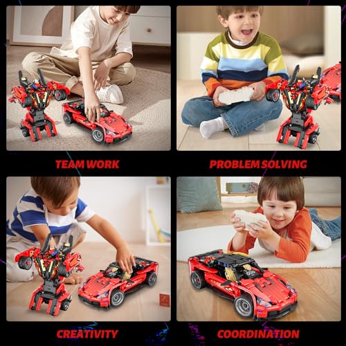 Remote Control Racing Car Building Kit STEM Toy for Kids 425 PCS I41499