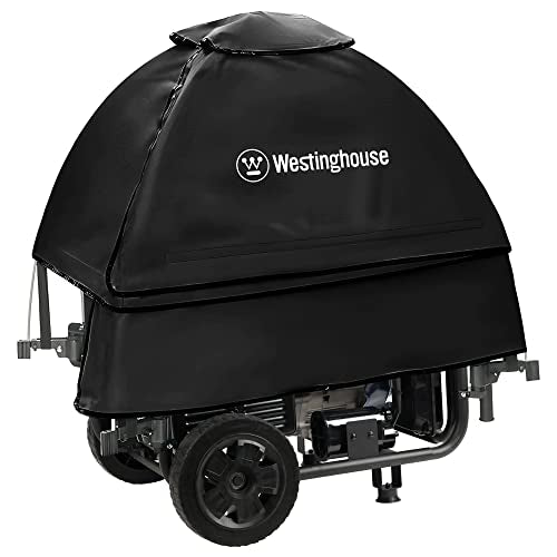 Westinghouse 4650W Dual Fuel Generator with Remote Start and Tent Cover B158