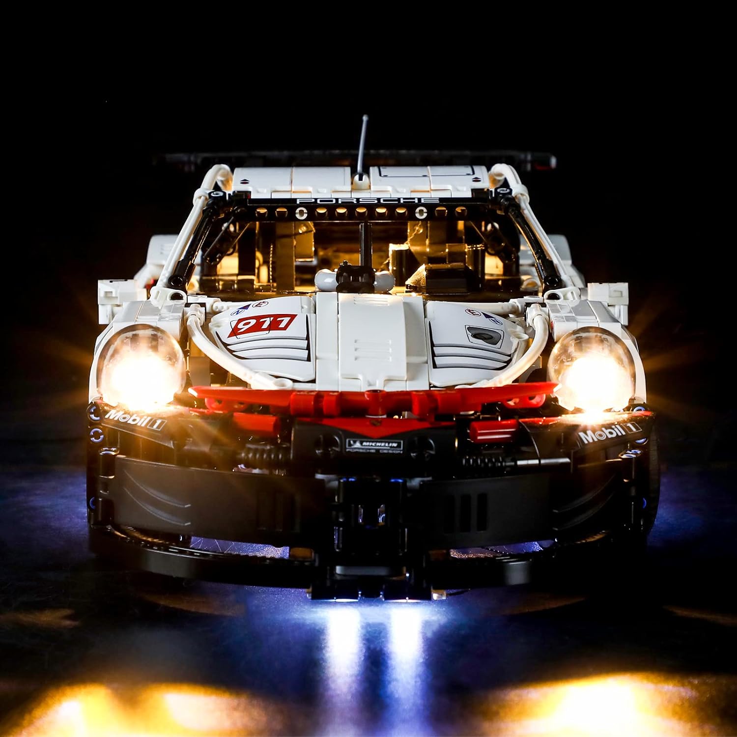 BRIKSMAX LED Lighting Kit for Technic Porsche 911 RSR, Remote-Control Version B127528