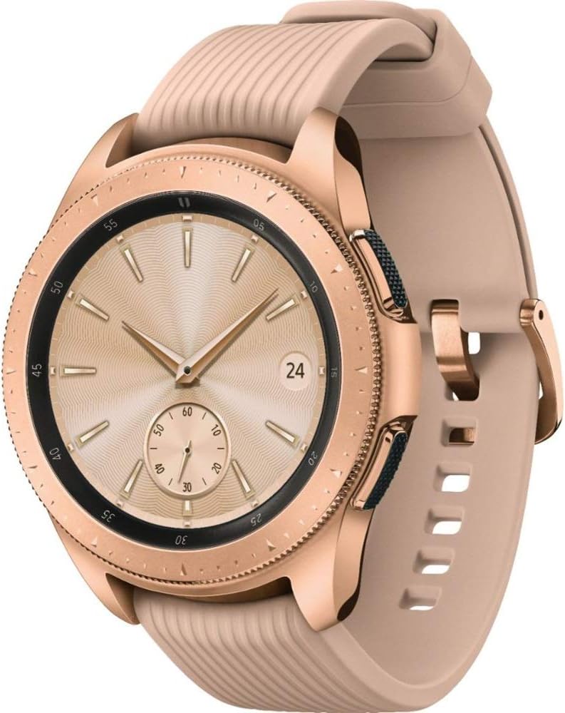 Samsung Galaxy Watch 42mm Smartwatch Bluetooth SM-R810 Rose Gold A85697