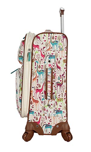 Lily Bloom 4 Piece Luggage Set with Spinner Wheels Y256689