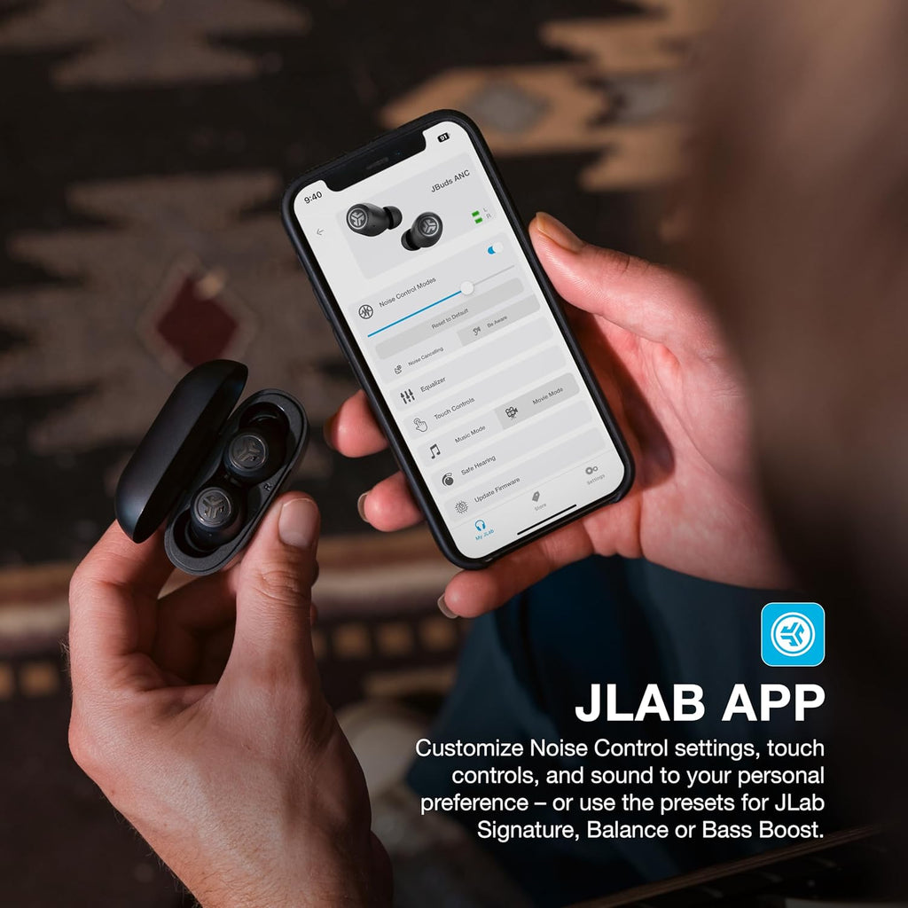 JLab JBuds ANC 3 True Wireless Earbuds with Charging Case S617322