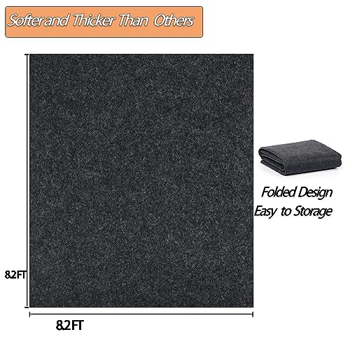 Outdoor Storage Shed Mat 10.2x8.2 FT Waterproof Anti-Slip I6495