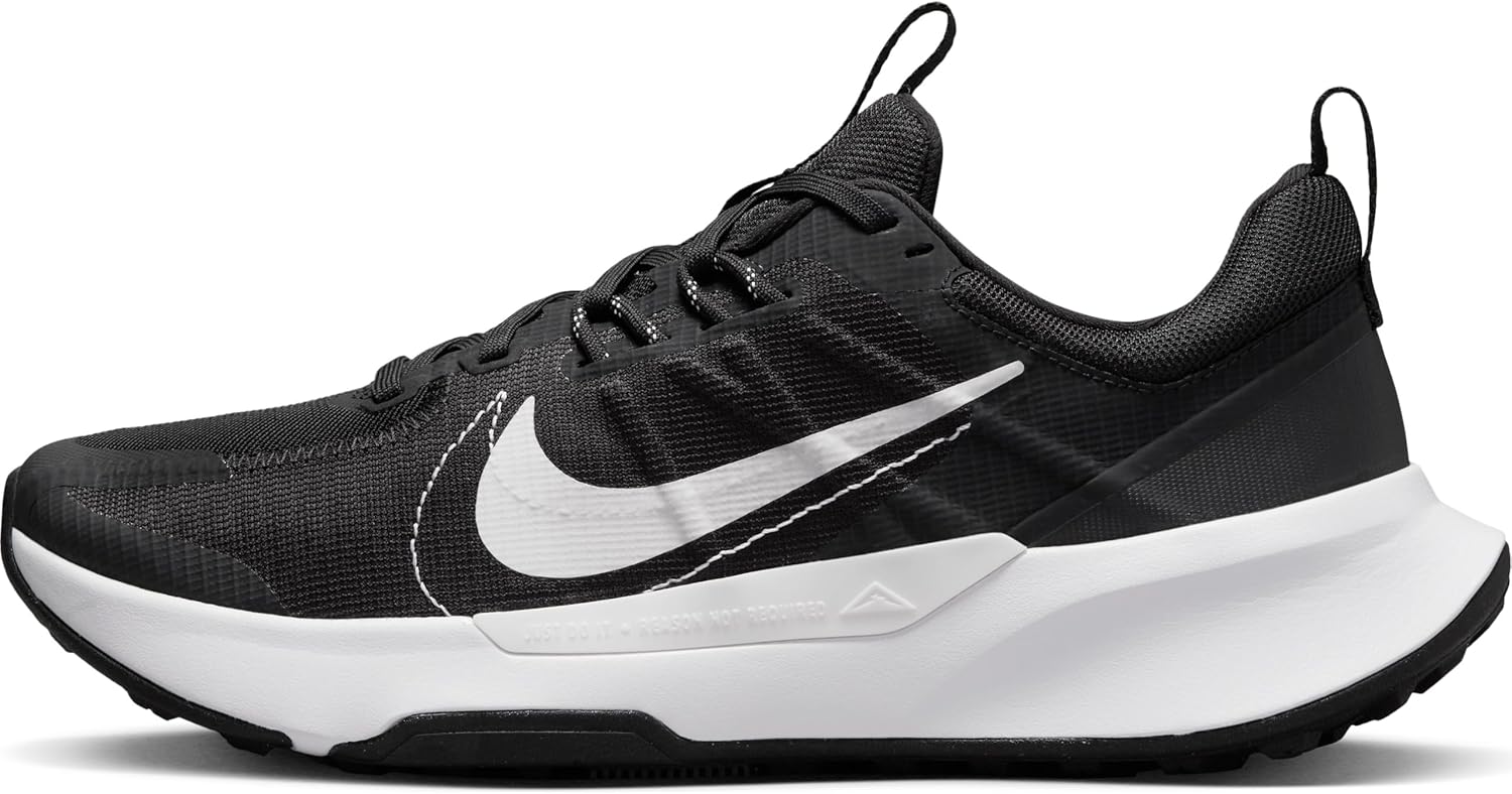 Nike Juniper Trail 2 Men's Trail-Running Shoes, Black/White, 13 M US