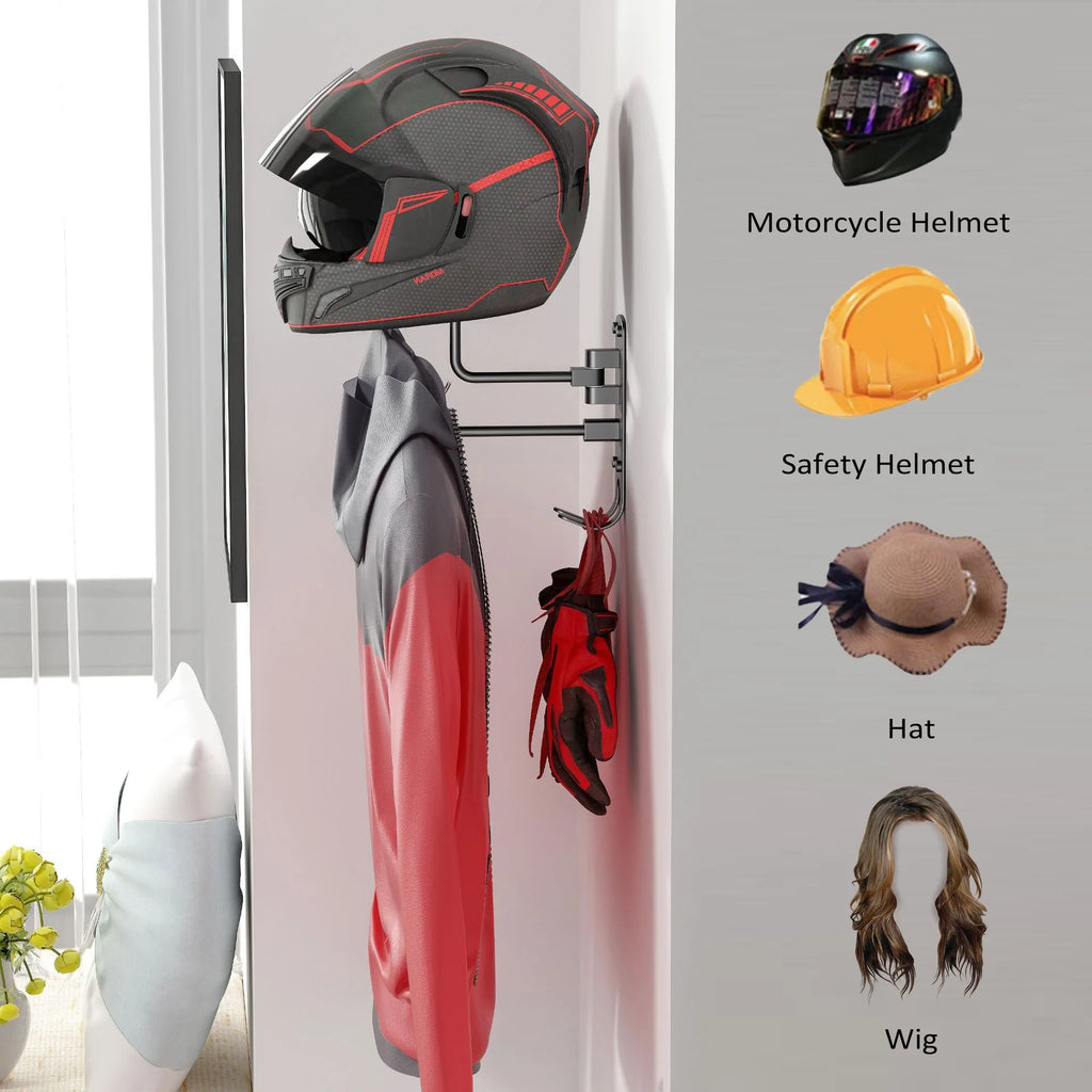 Spirastell Rack Rotation Helmet Wall Mount with 2 Caps M412529
