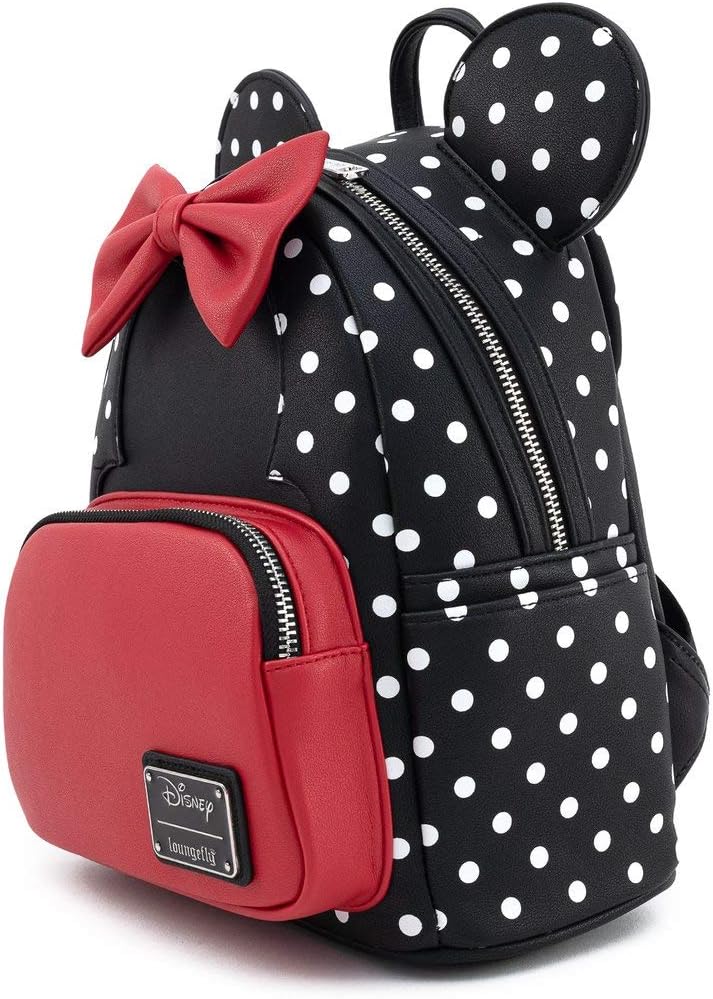 Loungefly Disney Minnie Mouse Polka Dot Women's Double Strap Shoulder Bag S275372