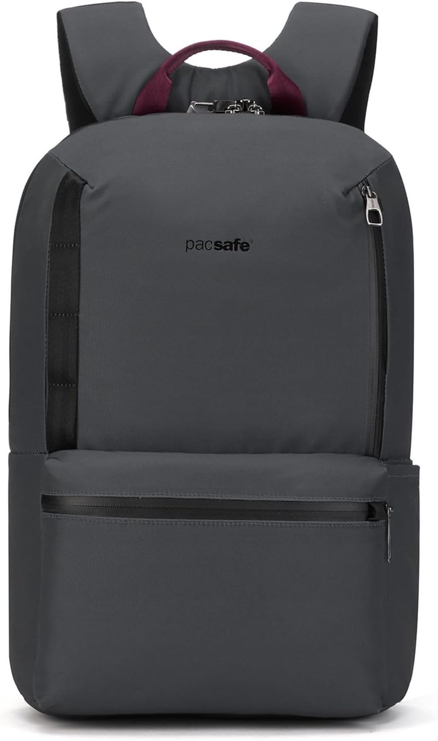 Pacsafe Metrosafe X Anti Theft 20L Backpack-with Padded 16" Laptop Sleeve, Slate, 20 Liter