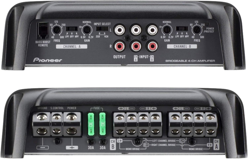 Pioneer GM-D8704 4-Channel Bridgeable Amplifier T8246