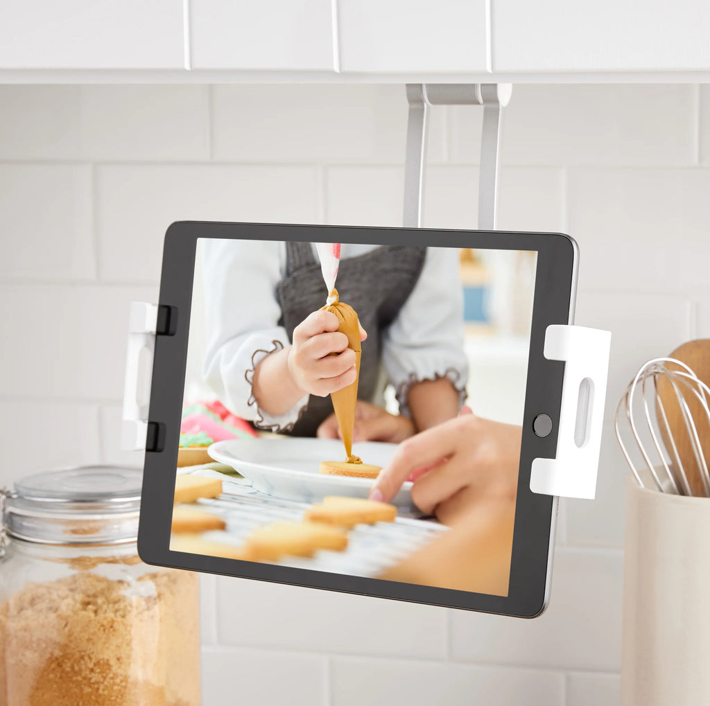 onn. 2-in-1 Tablet Stand for 5.5''-12.9'' Devices, 360º Rotation O4136