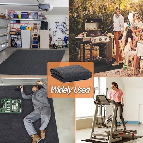 Outdoor Storage Shed Mat 10.2x8.2 FT Waterproof Anti-Slip I6495