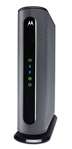 Motorola MB8611 DOCSIS 3.1 Multi-Gig Cable Modem | Pairs with Any WiFi Router | Approved for Comcast Xfinity, Cox Gigablast, Spectrum | 2.5 Gbps Port | 2500 Mbps Max Internet Speeds
