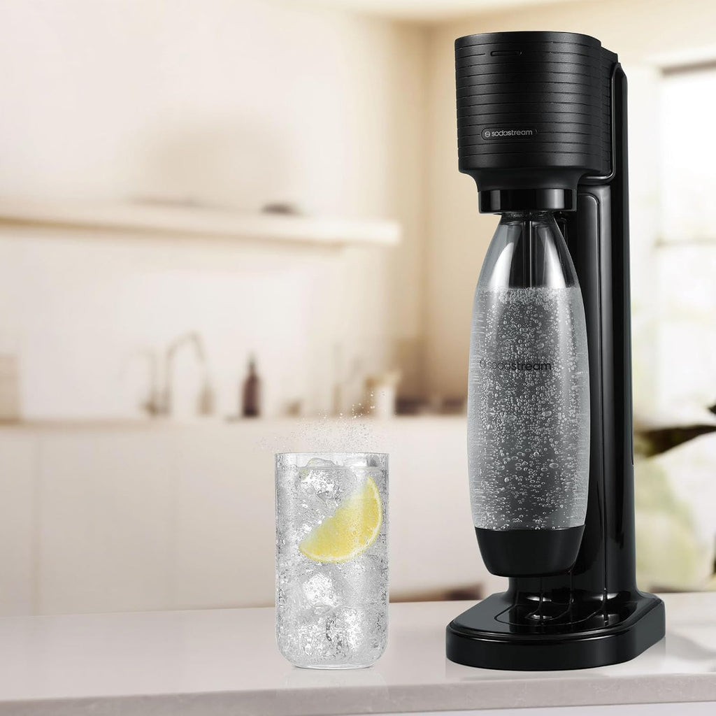 SodaStream Gaia Sparkling Water Maker, Black T45415