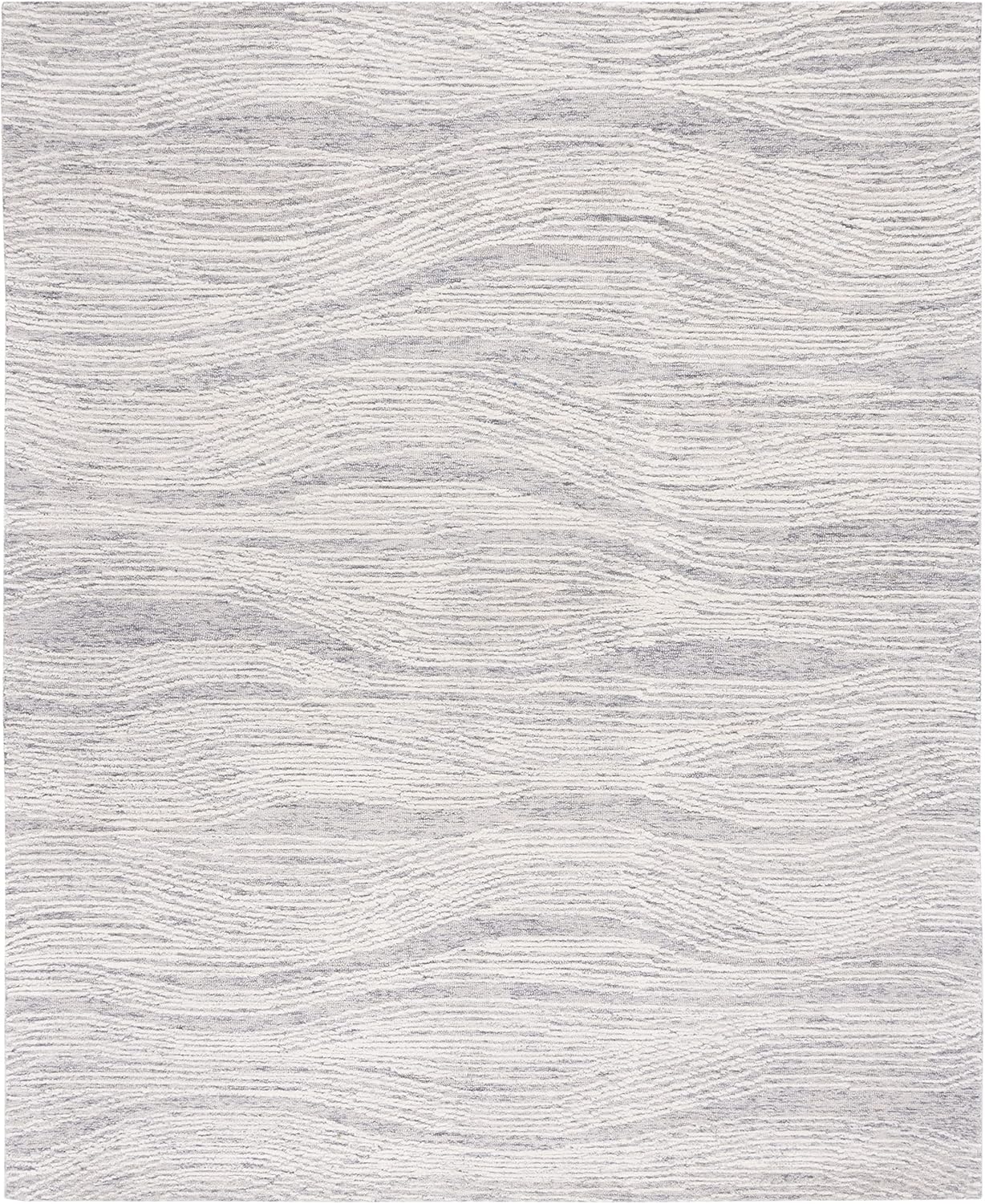 SAFAVIEH Metro Collection 8' x 10' Grey & Ivory Handmade Wool Area Rug Y776516