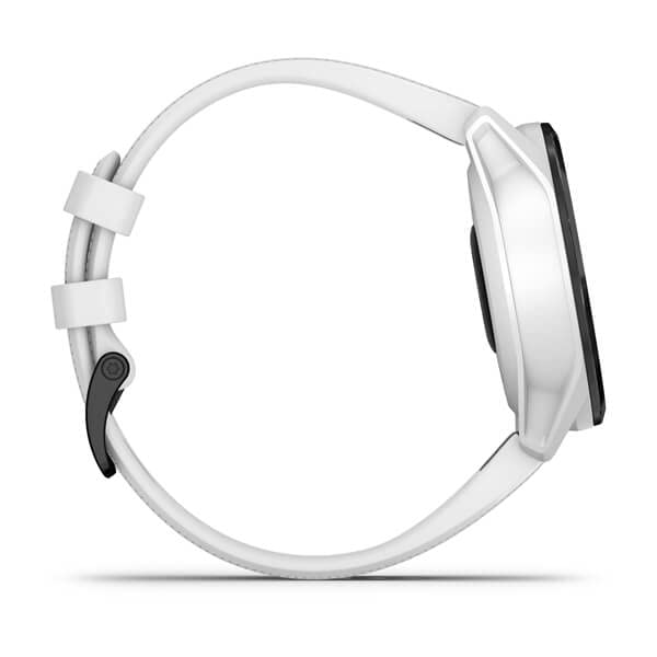 Garmin Approach S62 GPS Golf Watch, Black Bezel White Band G6715