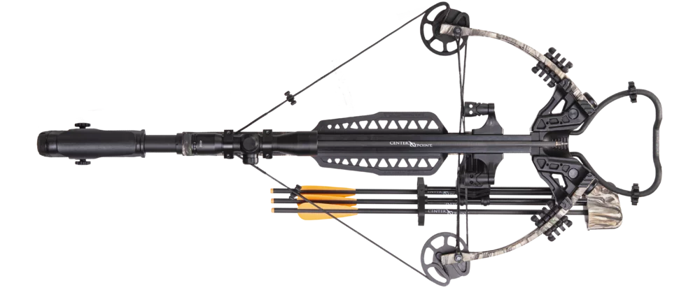 CenterPoint Archery Dagger 390 Compound Crossbow Kit, Camo S908305