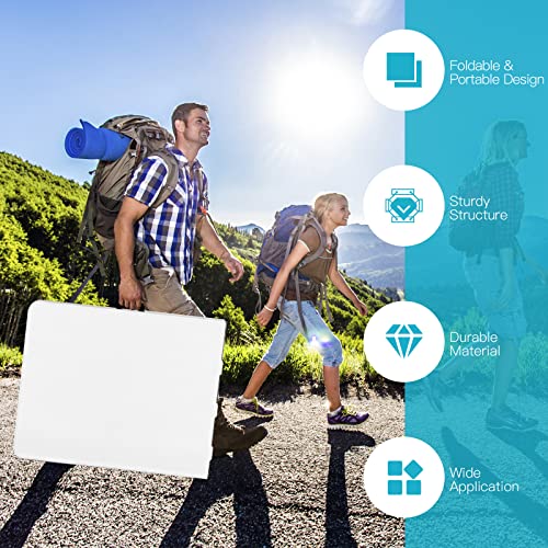 GYMAX 6FT Folding Table, Portable Lightweight Camping Table with Carry Handle Q62396