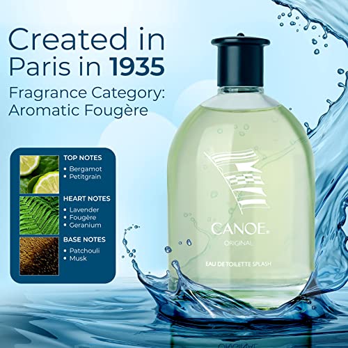 CANOE by DANA Eau De Toilette for Men, Sport Scent F87572
