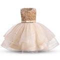 TTYAOVO Flower Girl Dress Princess Birthday Party Wedding Gown