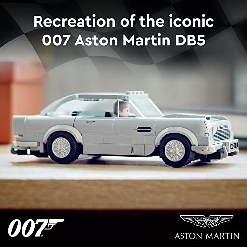 LEGO Speed Champions 007 Aston Martin DB5 Building Toy Set for Kids Ages 8+ X703350