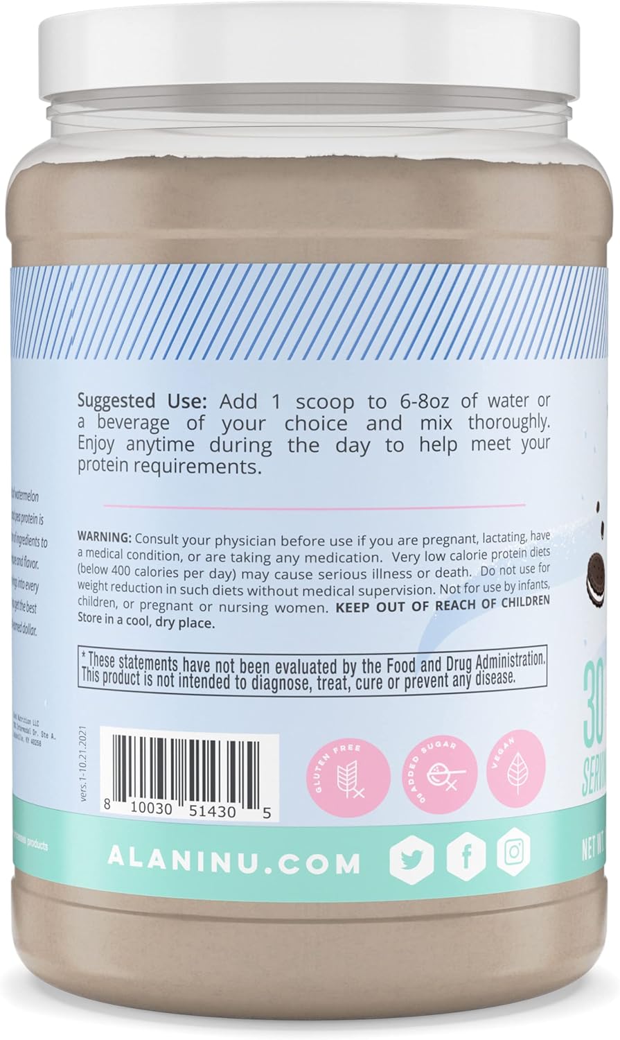 Alani Nu Plant Protein Frosted Flurry 1.15 Lbs. U48199