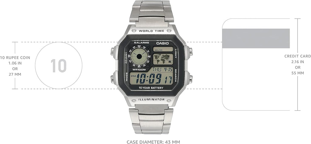 Casio Collection Men's Watch AE-1200WHD-1AVEF Z703273