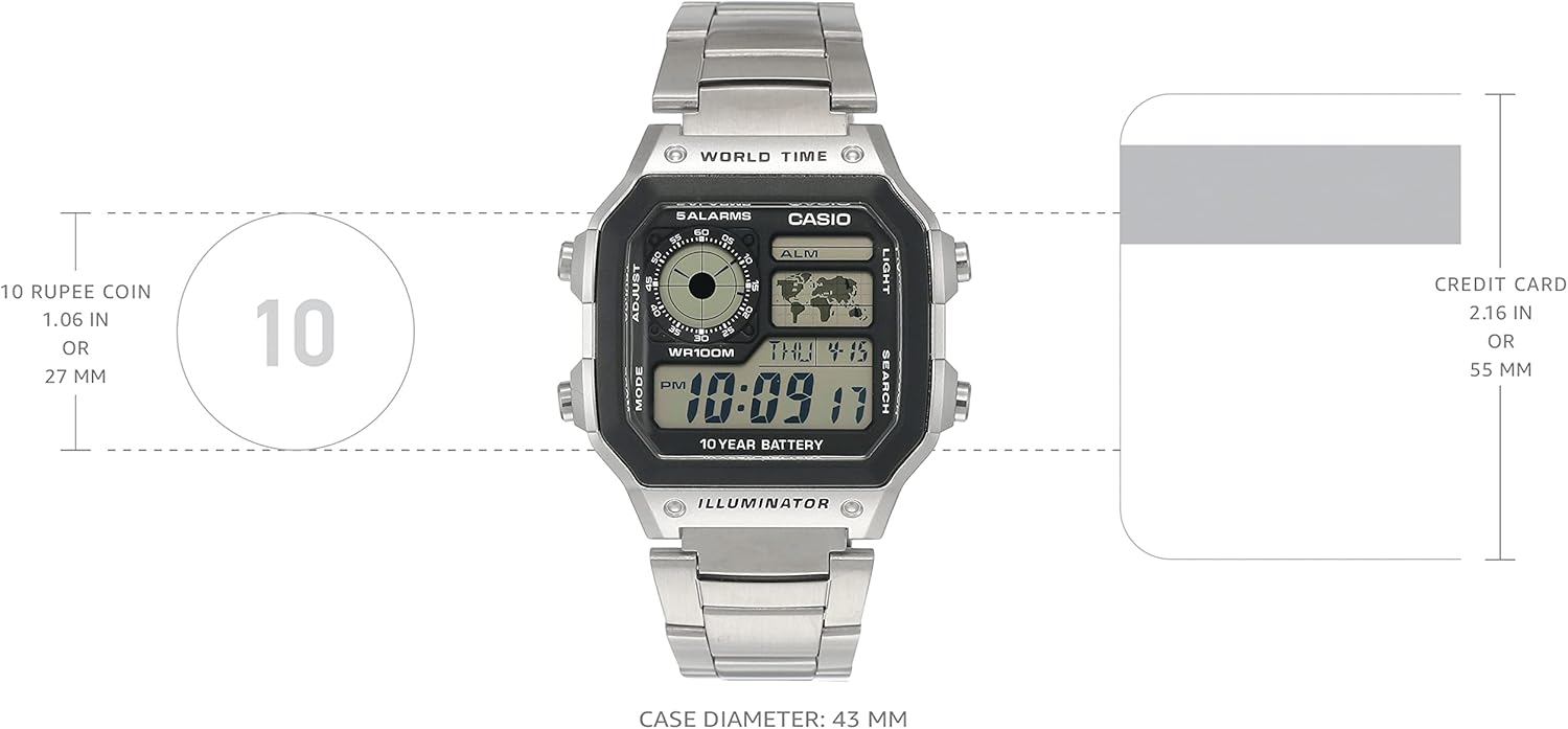 Casio Collection Men's Watch AE-1200WHD-1AVEF Z703273
