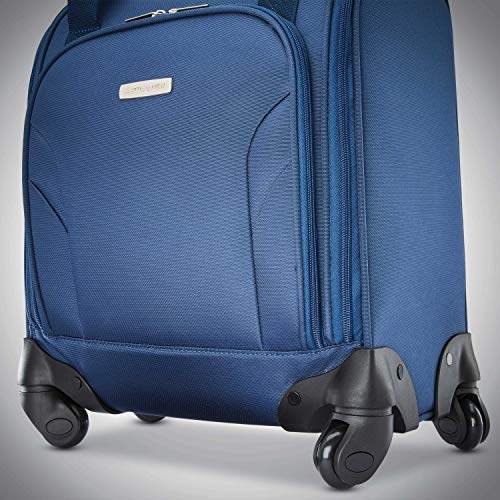 Samsonite Underseat Carry-On Spinner with USB Port, Purple A469