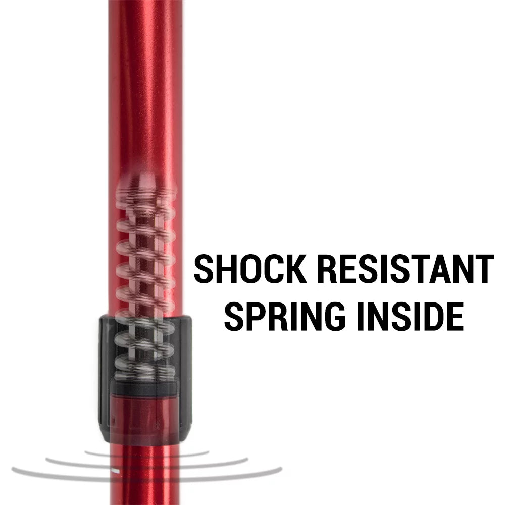 Crown Sporting Goods Shock-Resistant Adjustable Trekking Pole K9593