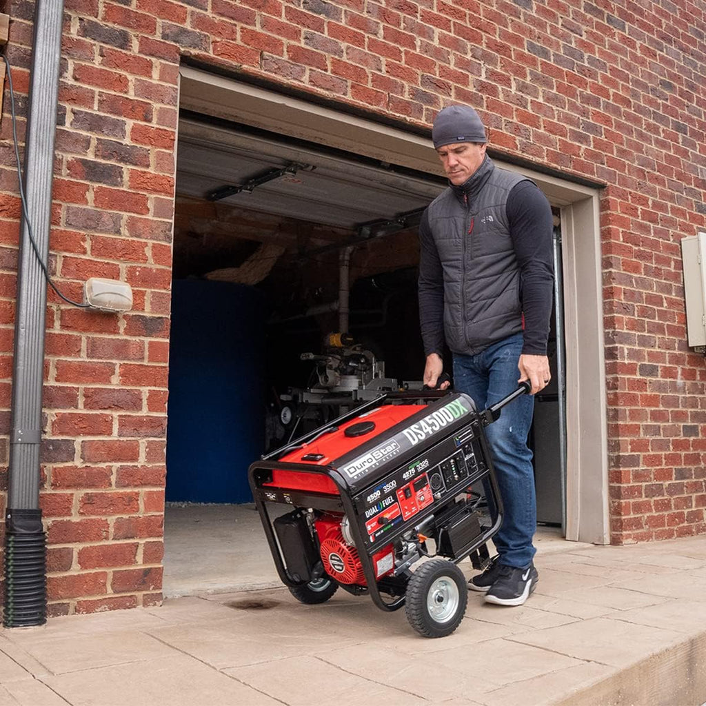 DS4850EH Dual Fuel Portable Generator 4850 Watt Electric Start T115