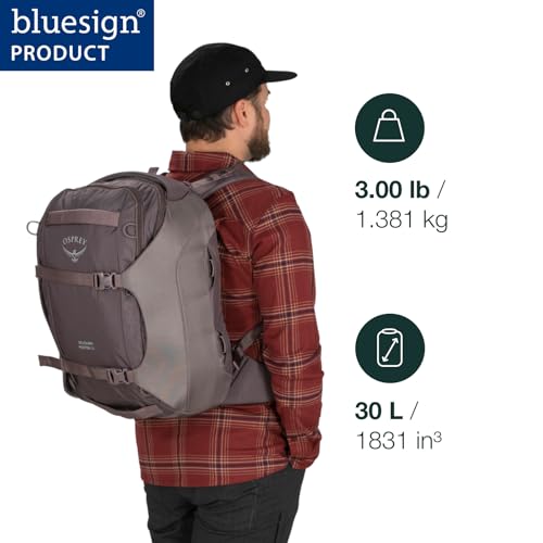 Osprey Sojourn Porter 30L Travel Backpack, Koseret Green X6159