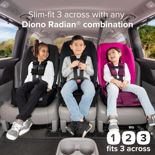 Diono Radian 3R 3-in-1 Convertible Car Seat, Slim Fit, Pink Blossom E8299