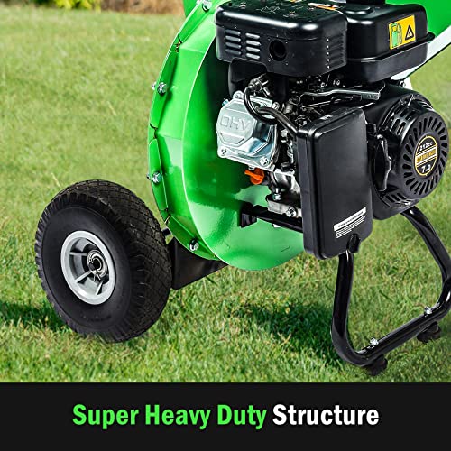 3 in 1 Wood Chipper Shredder Mulcher MF30, 7HP Gas Powered, 3" Capacity I92204