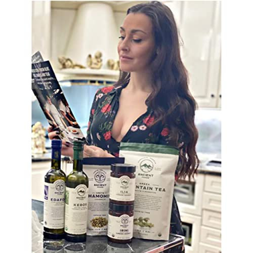 Ancient Foods Keros Greek Organic Extra Virgin Olive Oil Cold Pressed 33.8oz D8264