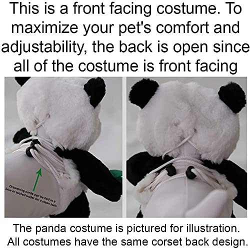 Pandaloon Dog Halloween Costume with Arms for Small and Medium Dogs and Cats A540
