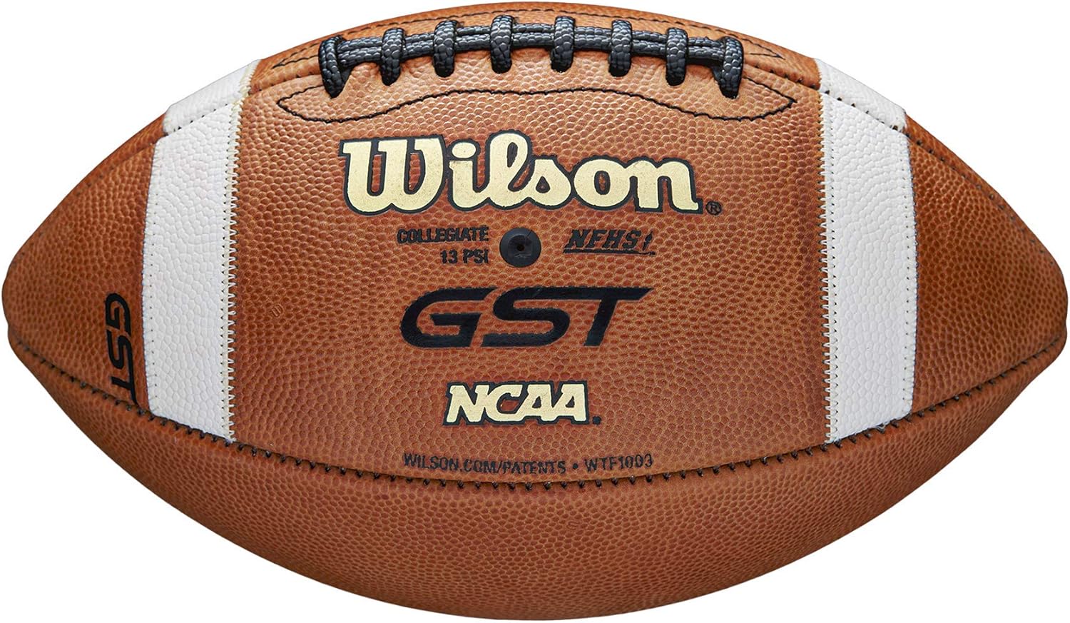 WILSON GST Leather Game Football W3956