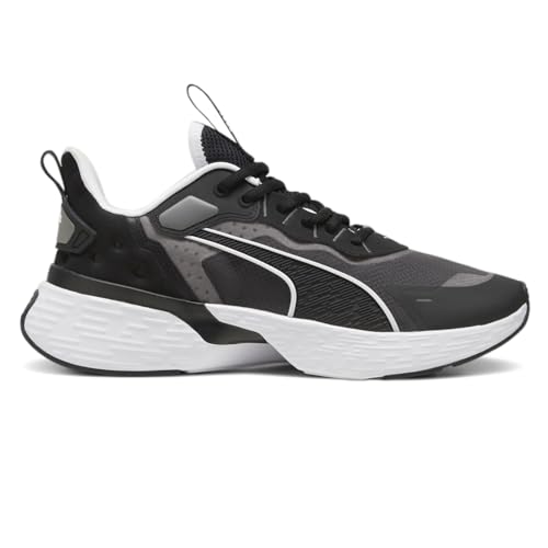 Puma Mens Softride Sway Running Sneakers Shoes - Black