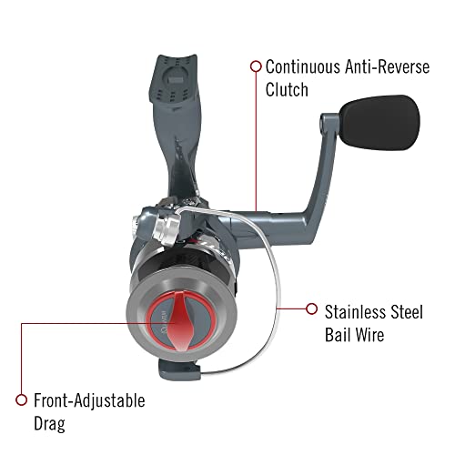Quantum Optix Spinning Fishing Reel 4 Bearings Anti-Reverse C52613