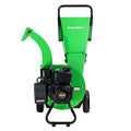 S3 Wood Chipper Shredder, 7HP 212cc Gas Powered Heavy Duty, 3" Max Wood Diameter Capacity, 15: 1 Reduction Ratio, Easy Assembly, 1-Year Warranty After Product Registration